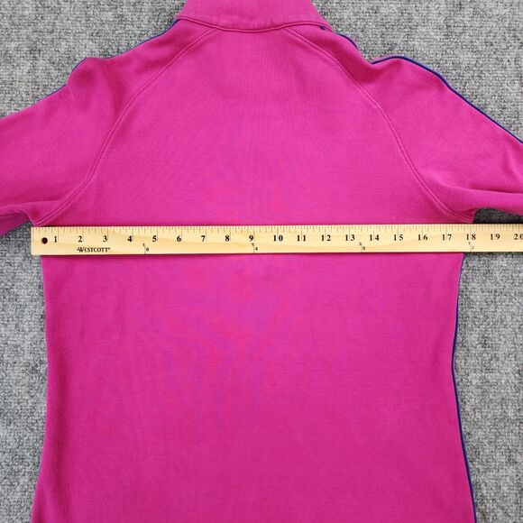 Orvis Sweater Women Small Pink Long Sleeve 1/4 Zip Passport Pima Casual Pullover - Picture 4 of 14